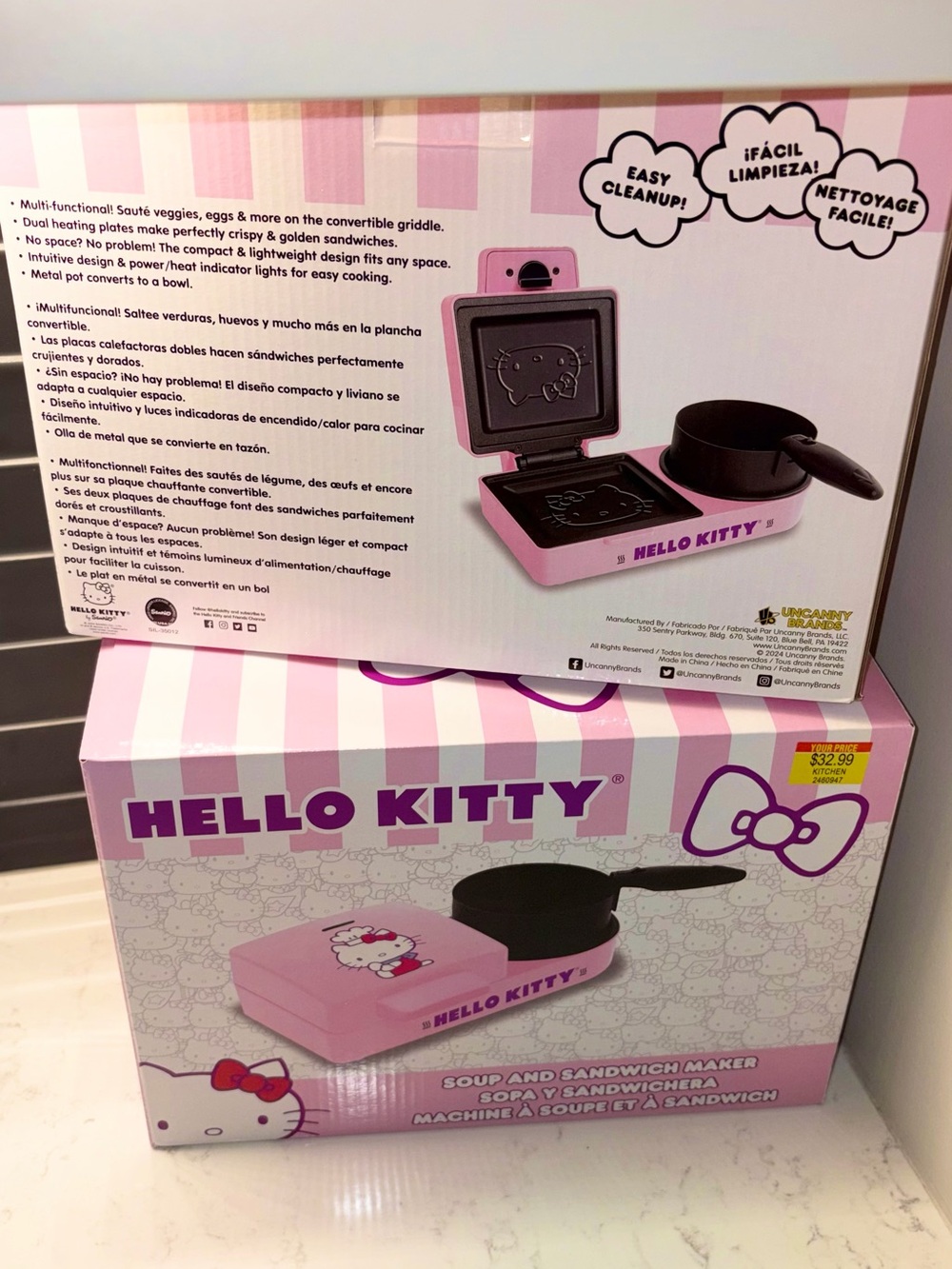 Hello Kitty - Grill & Stove / Soup and Sandwich Maker - Picture 9 of 9